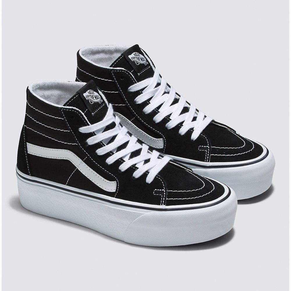 Platform vans size 9 never worn (no box)